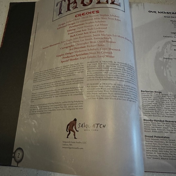 PRIMEVAL THULE CAMPAIGN SETTING.
BAKER,NOONAN, SCHUBERT (Pathfinder) Book. - Picture 5 of 11